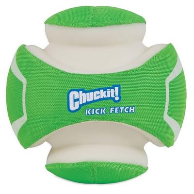 Chuckit! Kick Fetch Max Glow Ball Large Dog Toy, 7.5 Inch