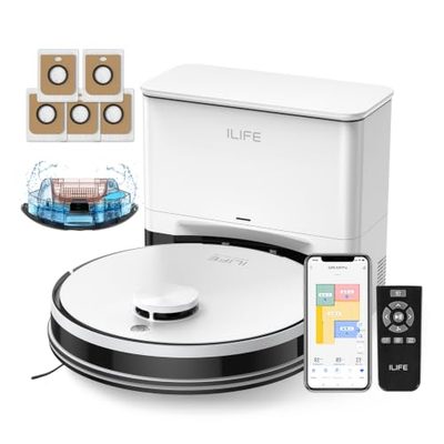 ILIFE A30 Pro Robot Vacuum and Mop with 10,000 Pa Suction